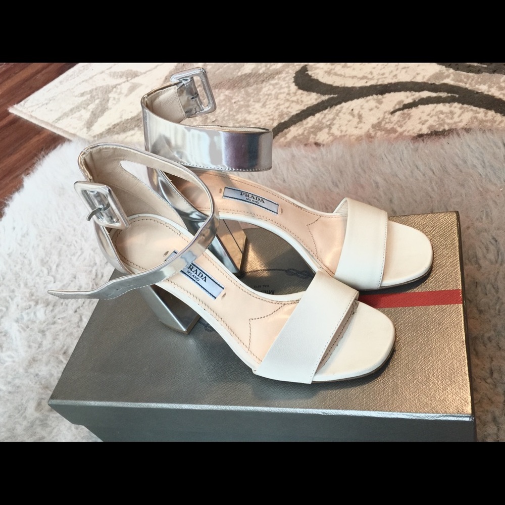 Prada Ankle Strap Sandal